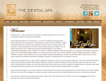 Tablet Screenshot of dentalspasanfrancisco.com